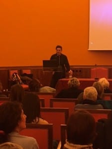 Dott. Ernesto Palomba durante il suo intervento