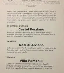 Iniziative per il nuovo anno